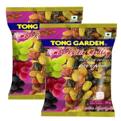 Tong Garden Jumbo Raisin Medley X G