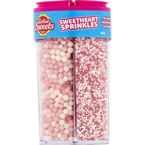 Dollar Sweets Cake Decoration Fairy Toppings 145g Woolworths