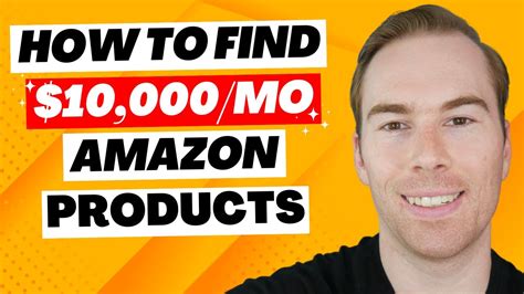 How I Consistently Find 10000 Per Month Amazon Fba Products To Sell