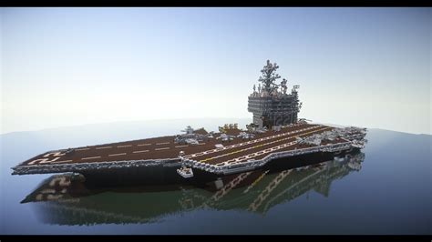 Minecraft Aircraft Carrier [ Download] Snifex Youtube