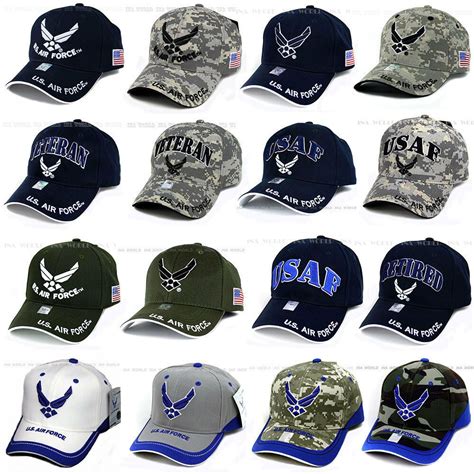 Details About Us Air Force Hat Usaf Military Logo Embroidered