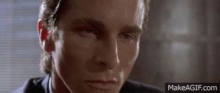 It stars christian bale, willem dafoe, jared leto, josh lucas, chloë sevigny, samantha mathis, cara seymour, justin theroux, guinevere turner, reg e. American psycho business card gif 3 » GIF Images Download