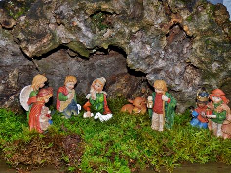 Free Images Tree Moss Cave Decor Christmas Decoration Jesus Joseph Manger Nativity
