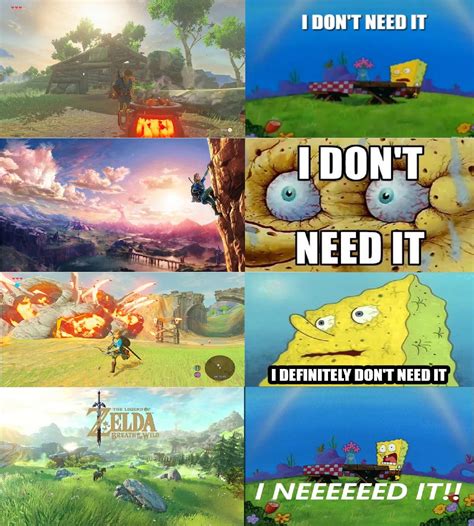 Maybe you would like to learn more about one of these? It cannot Be Resisted... | Legend of zelda memes, Legend of zelda, Breath of the wild
