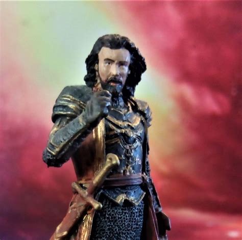 Isildur At Mount Doom Lord Of The Rings Eaglemoss Lead Figurine Rare