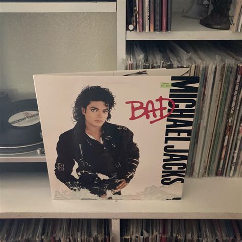 Record 804 Michael Jackson Bad 1987 A Year Of Vinyl