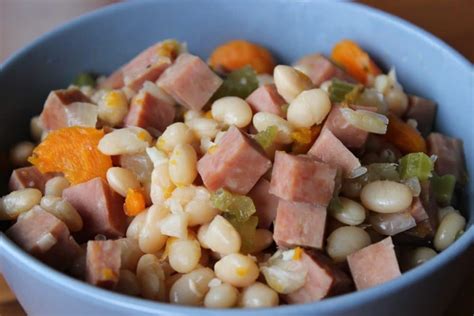 Cooking beans in a crock pot is very easy. Navy Bean and Ham Soup - Homemade Food Junkie