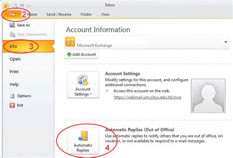 An out of office message is an automatic message that a user can set up. How to set out of office (reply) in outlook?