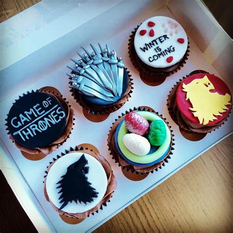 Game Of Thrones Cupcakes Game Of Thrones And Walking Dead