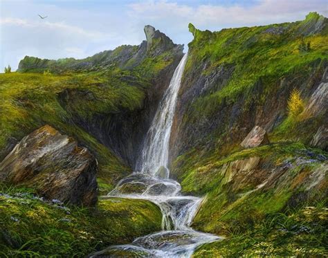 Pin By Norriscarrjr Carr On Some Very Beautiful Art 1 Iceland Odin Corel Painter