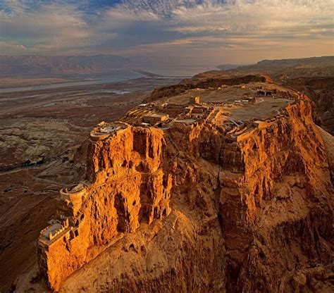 Masada Israel La Gran Fortaleza De Herodes El Grande