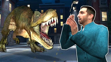 there s dinosaurs after us garry s mod gameplay youtube