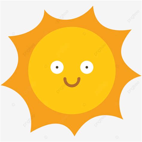 Sun Emoji Smile Expression Vector Sun Emoticon Smile Png And Vector