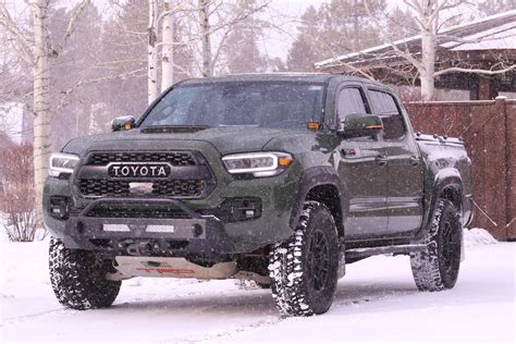 First Time Running Snow Tires On A Tacoma General Tire Arctic Grabber