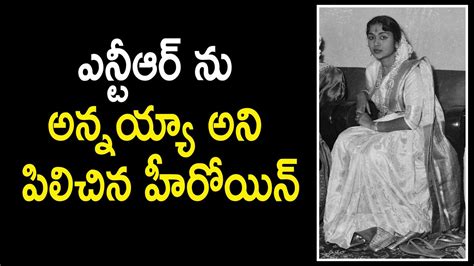 unknown facts about b saroja devi youtube