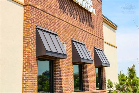 Commercial Standing Seam Awnings Four Seasons Awning