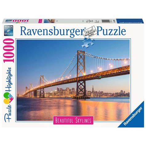 San Francisco 1000 Piece Jigsaw Puzzle Outdoor Scenes 1000 Piece