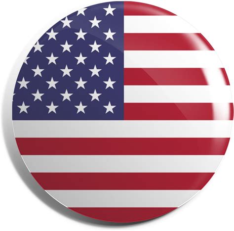 Hippowarehouse United States Of America Flag Badge Pin 25mm Amazon