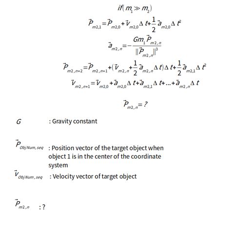 Newtonian Mechanics Finding Free Orbit Formula By Cartesian