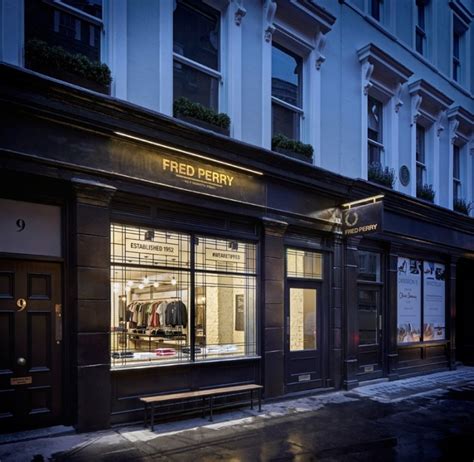 Fred Perry Flagship Store By Buckley Gray Yeoman London Uk