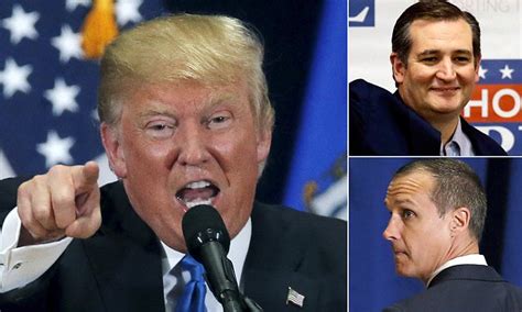 Donald Trump Lashes Out At Ted Cruz Ahead Of Wisconsin Primary Daily