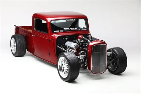 Smg Motorings 35 Hot Rod Truck White Background Factory Five Racing