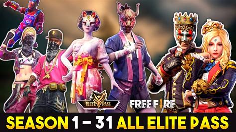 Free Fire Season 1 Season 31 All Elite Pass Full Video All Elite