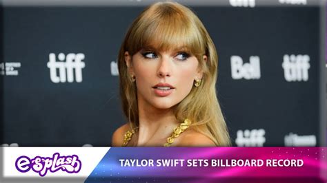 Taylor Swift Sets Billboard Record See Video Pure Entertainment