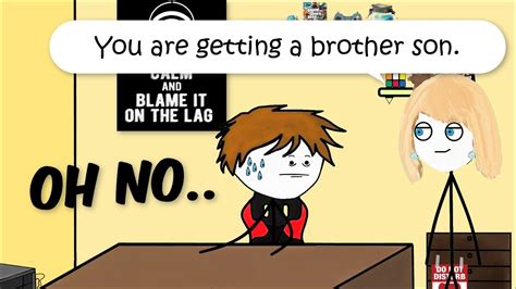 When A Gamer Gets A Brother Youtube