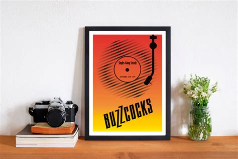 Buzzcocks Singles Going Steady Poster