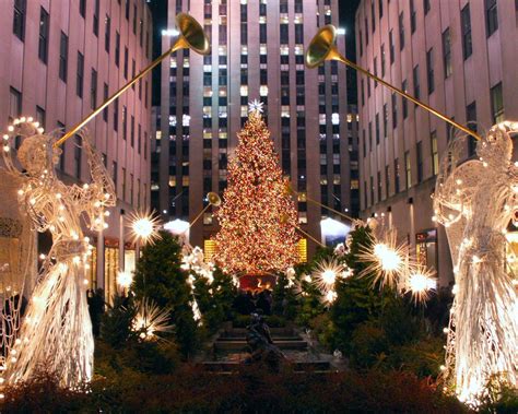 New York Times Square Christmas Tree Wallpapers Top Free New York