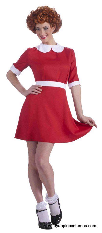 Adult Little Orphan Annie Costume Candy Apple Costumes Sexy Womens Costumes 80s Movie