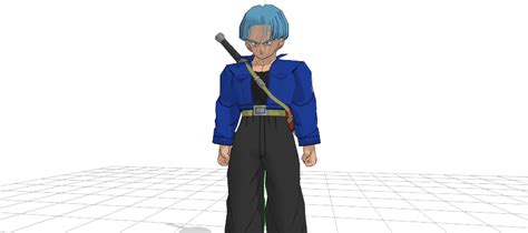 Mmd Trunks Wip By Ultimate44 On Deviantart