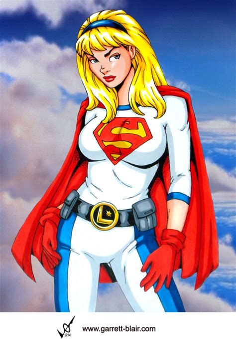 supergirl by garrett blair by mythical mommy on deviantart