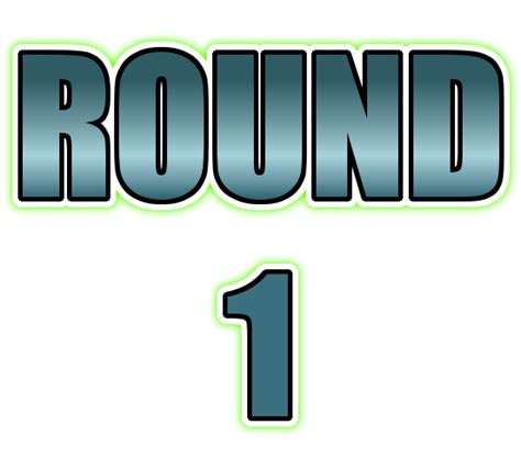 Round 1 Png Free Logo Image
