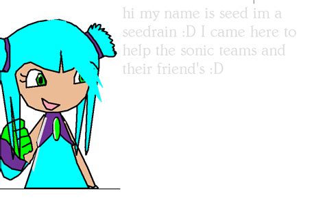 Seed The Seedrian Sonic Girl Fan Characters Photo 22671889 Fanpop