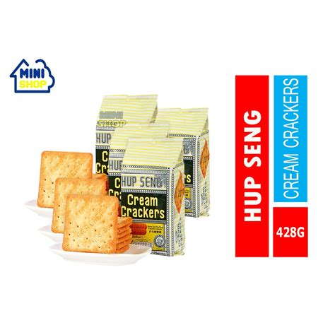 Hup seng cream cracker has a rich history in southeast asia. HUP SENG CREAM CRACKERS BISKUT BISCUITS CAP PING PONG 428G ...
