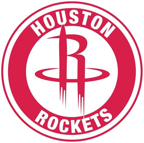 Houston Rockets Circle Logo Vinyl Decal Sticker 5 Sizes Sportz