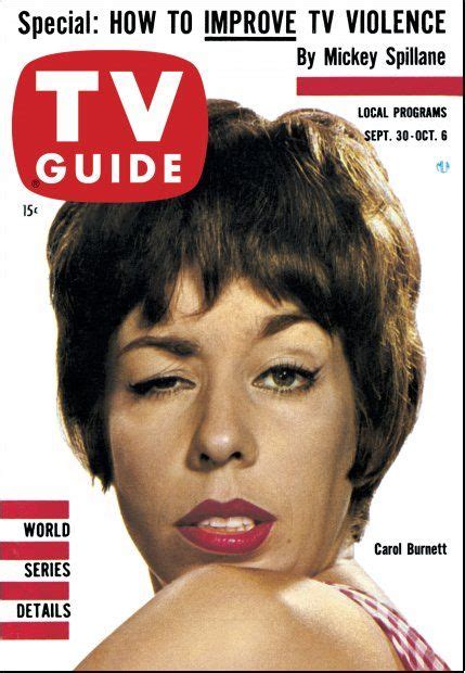 a magazine cover with a woman s face and the words tv guide on it