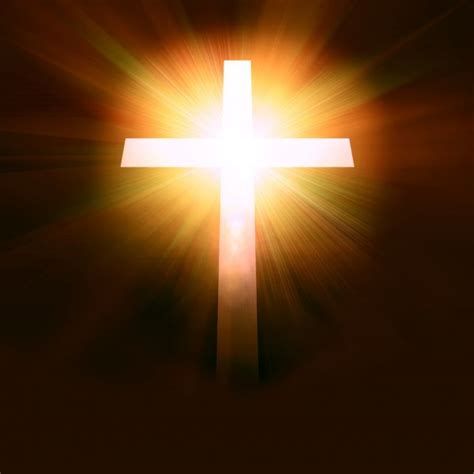 Glowing Cross Stock Photo By ©molodec 185482758