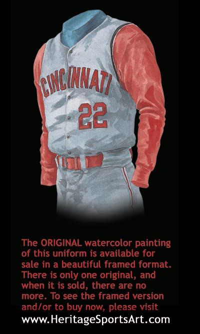Cincinnati Reds Uniform And Team History Heritage Uniforms And