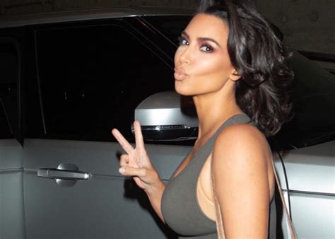 Kim Kardashian Puts Curvy Assets On Display In Mexico Celebrity Insider