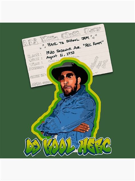 Dj Kool Herc Poster For Sale By Mikesmith7771 Redbubble