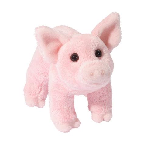 Buttons Pink Pig Pet Toys Pink Pig Stuffed Animal Pig Plush