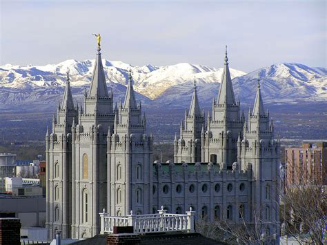 Salt Lake City Temple Treuimglaubende