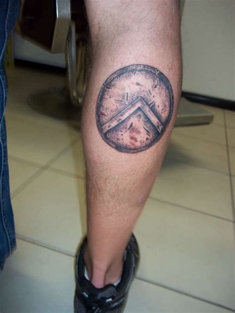 And we want you there. spartan shield tattoo