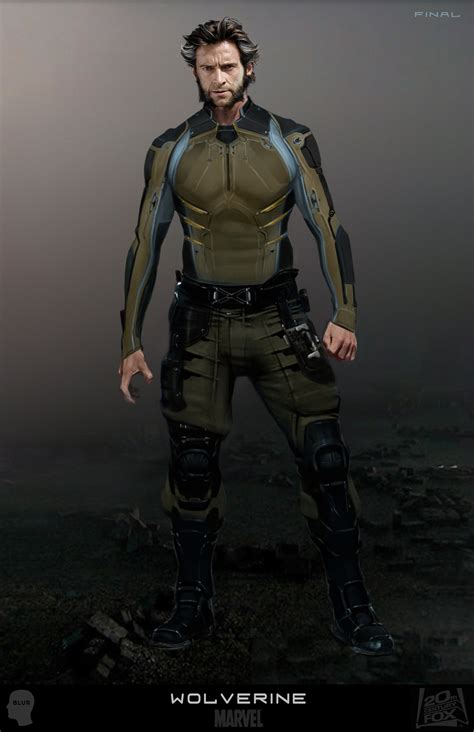 X Men Days Of Future Past Wolverine Concept Art By Joshua James Shaw