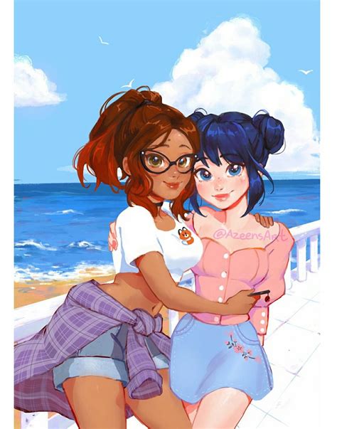 Alya And Marinette Photo By Nino And Adrien Support Me On My