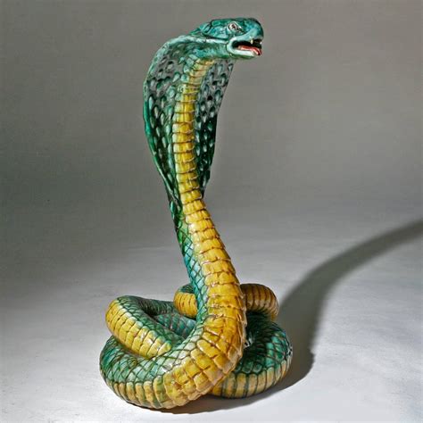 Coiled Ceramic Cobra For Sale At 1stdibs