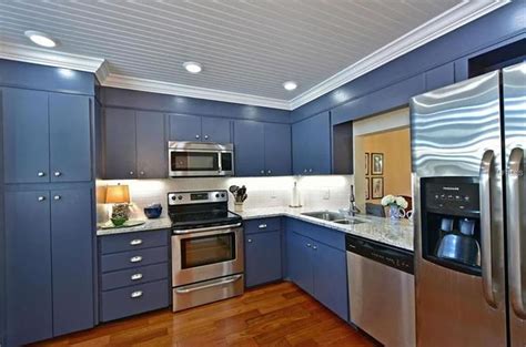 33 Blue And White Kitchens Design Ideas Designing Idea